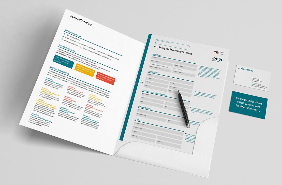 formular gestaltung bafög bachelor-arbeit