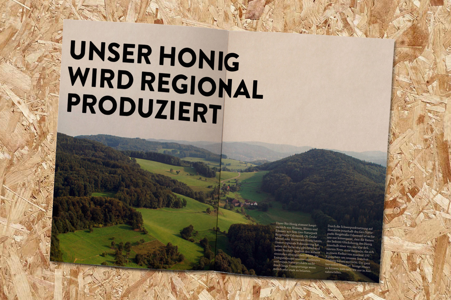 imagebroschüre glückshonig