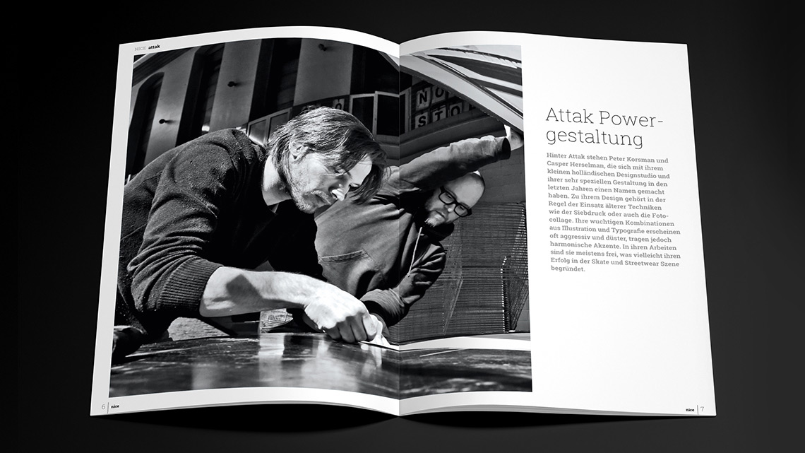 magazindesign editorial gestaltung design fotografie innenseite