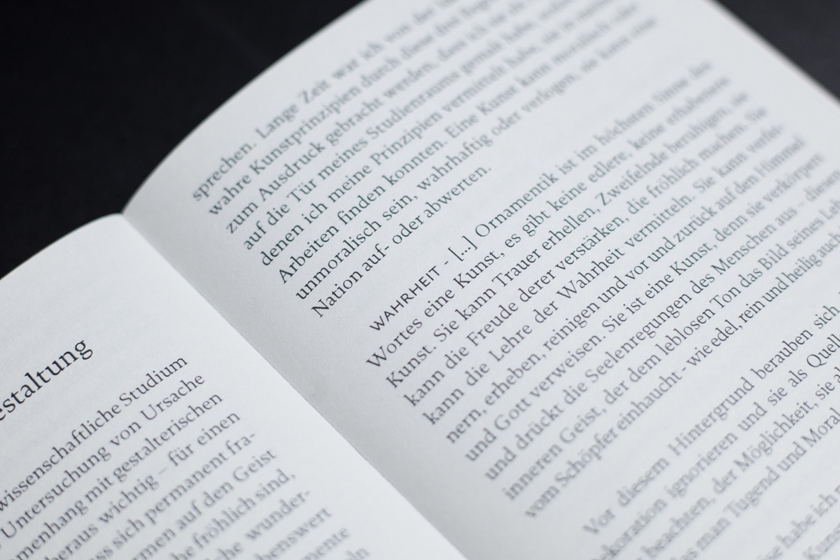 reclam buchgestaltung typografie details