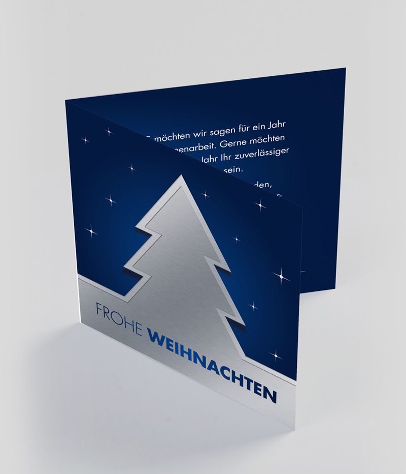 weihnachtskarte grußkarte mailing design